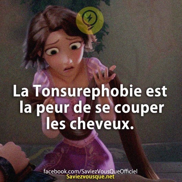 La tonsurephobie est la peur de se couper les cheveux.