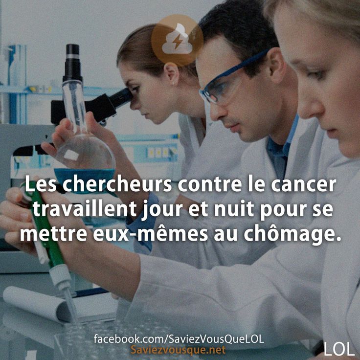 Les chercheurs contre le cancer travaillent jour et nuit pour se mettre eux-mêmes au chômage.