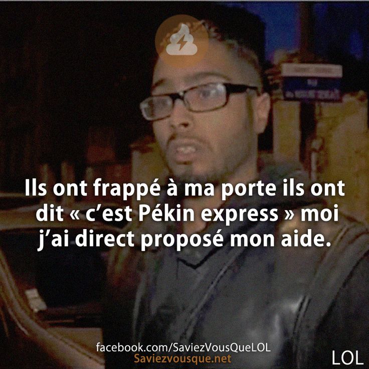 Ils ont frappé à ma porte ils ont dit « c’est Pékin express » moi j’ai direct proposé mon aide.