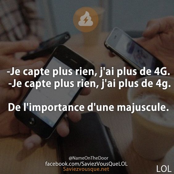 Je capte plus rien, j