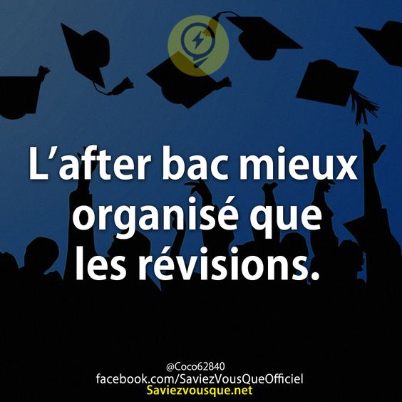 L’after bac mieux organisé que les révisions.