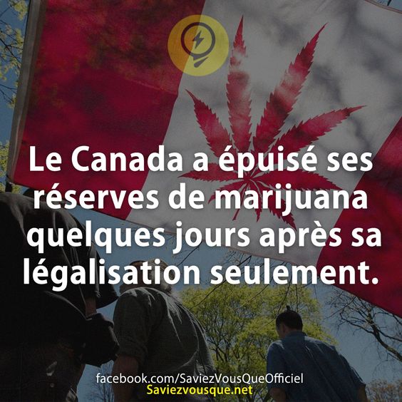 Le Canada a épuisé ses réserves de marijuana quelques jours après sa légalisation seulement.
