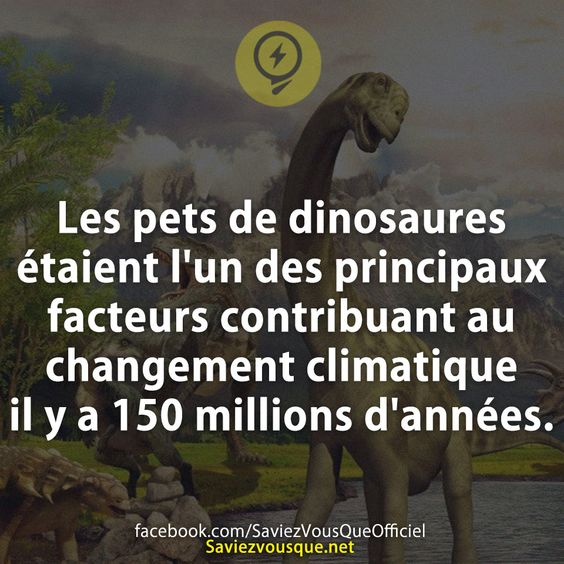 Les pets de dinosaures étaient l&#039;un des principaux facteurs contribuant au changement climatique il y a 150 millions d&#039;années.