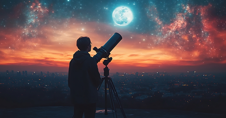 Un photographe réussit à immortaliser une comète et une galaxie sur un cliché unique au monde