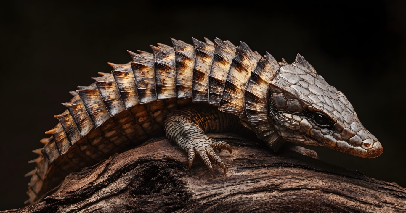 Les Lézards Tatous Ressemblent à des Bébés Dragons