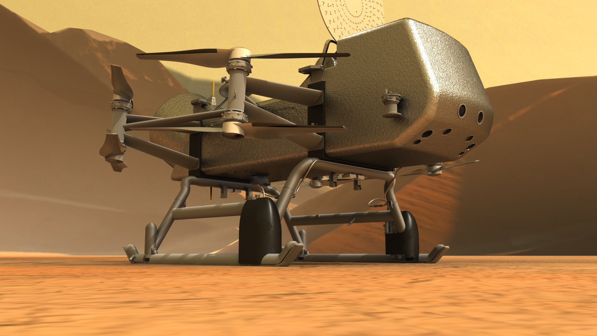 Dragonfly : un drone nucléaire taillé pour l’inconnu