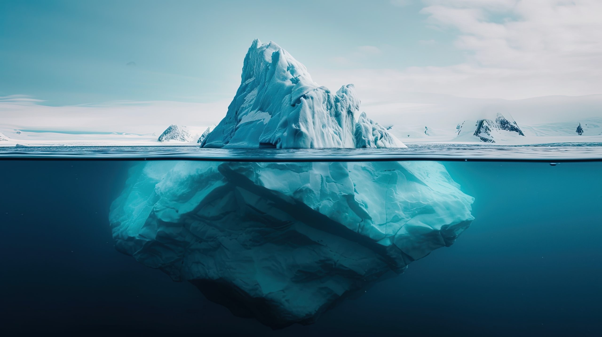 Les icebergs géants : des titans en mouvement