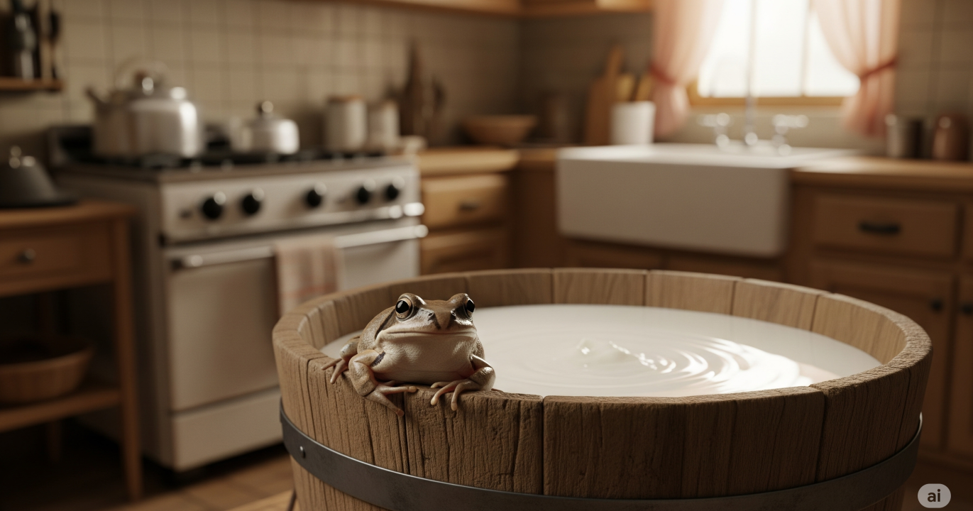 Avant les réfrigérateurs : les grenouilles brunes, gardiennes invisibles du lait frais en russie et en finlande