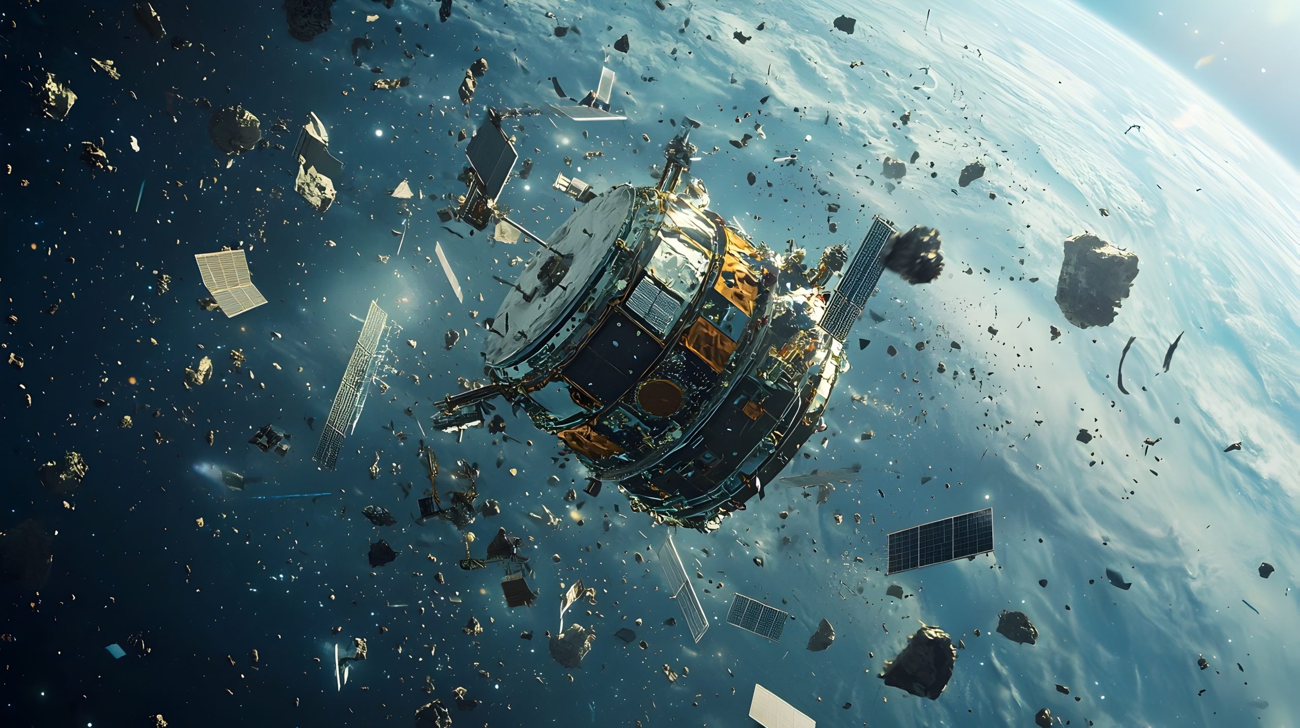 Le danger : l'ombre grandissante des débris spatiaux