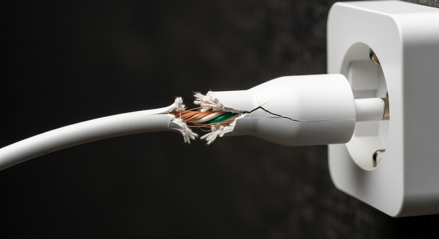 Le vrai danger : les chargeurs abîmés ou de mauvaise qualité