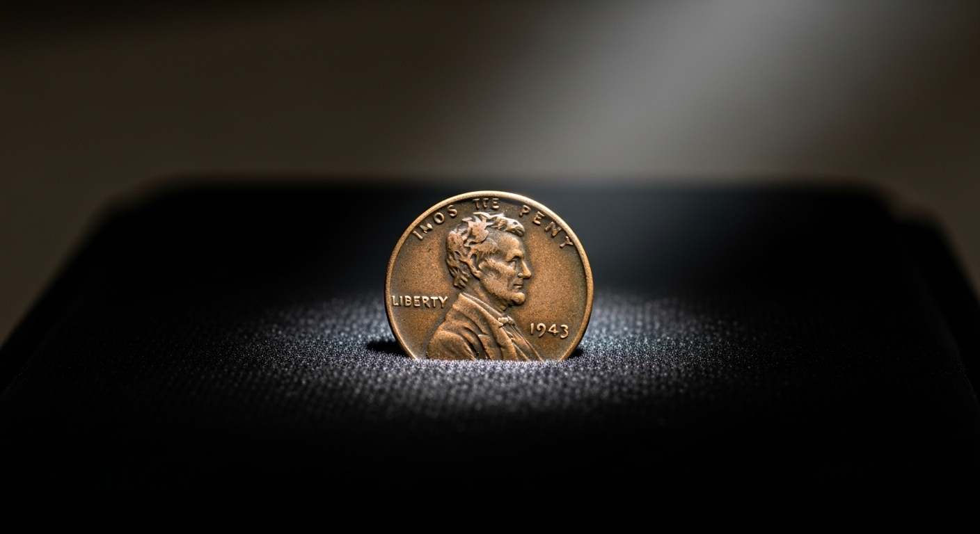 La pièce de 1943 en bronze : le véritable gros lot