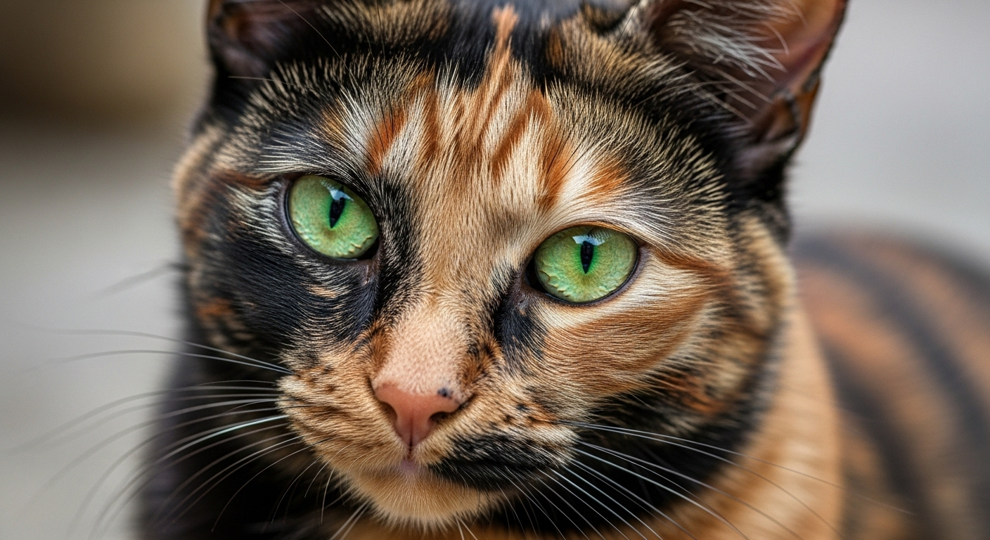 Le secret des chattes "écaille de tortue"