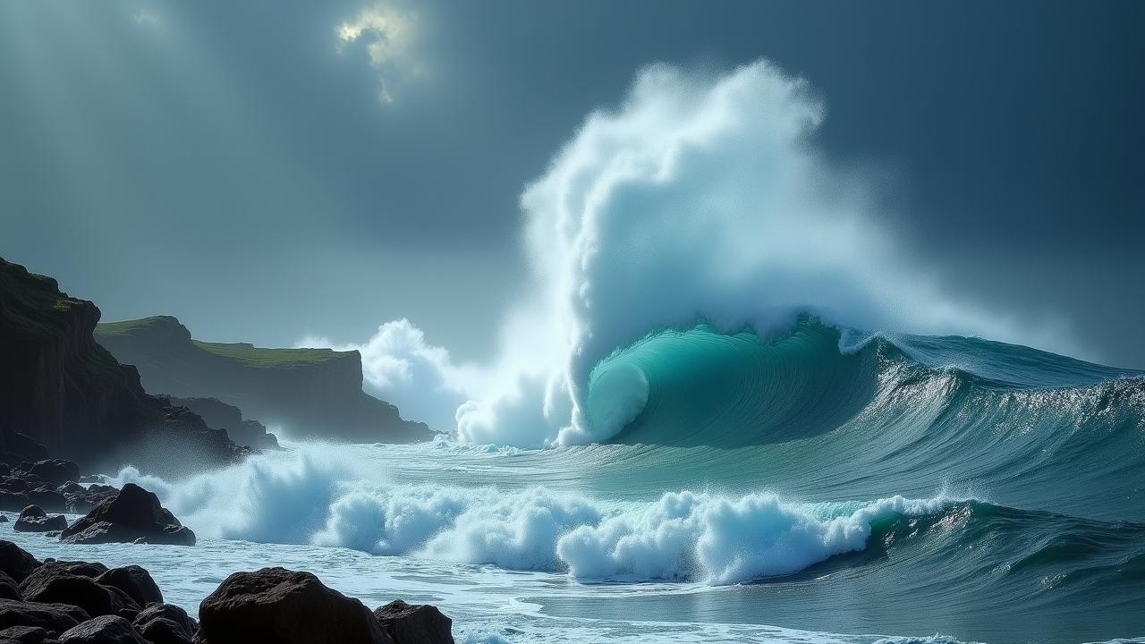 Attention : des vagues gigantesques sont attendues