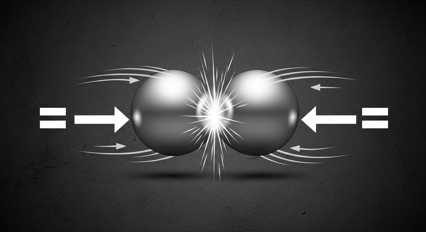 La troisième loi de Newton : action, réaction, et la belle symétrie du monde (en théorie)