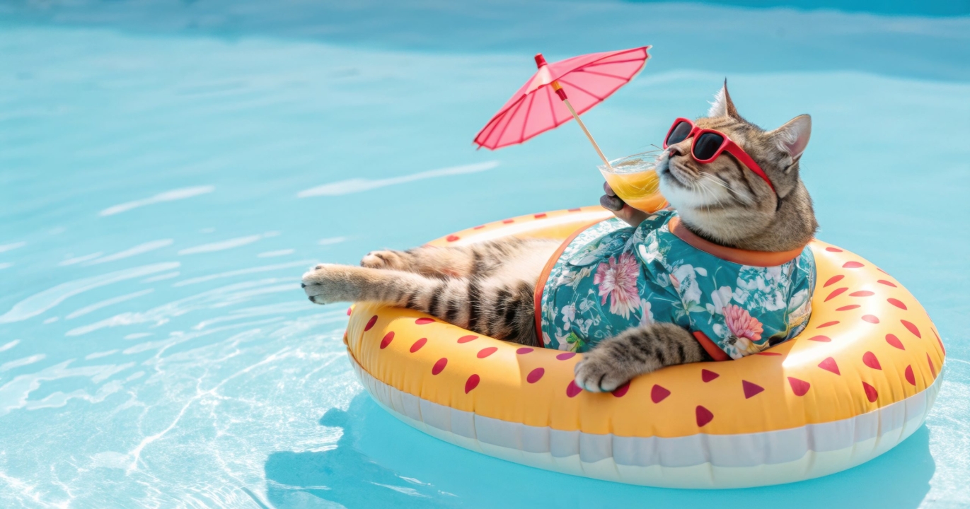 Pourquoi empêcher nos chats et nos chiens de boire l’eau de la piscine : une menace invisible