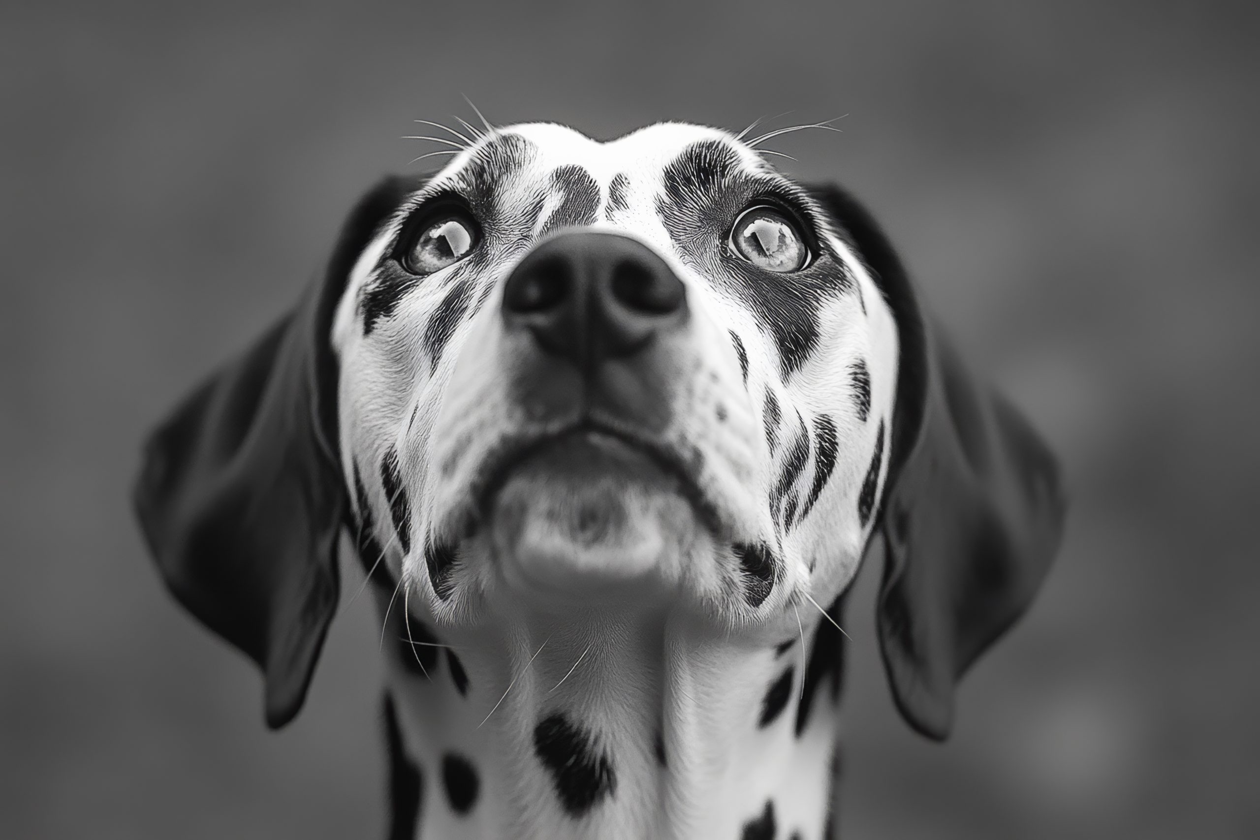 L’origine du mythe : les chiens, prisonniers du noir et blanc ?