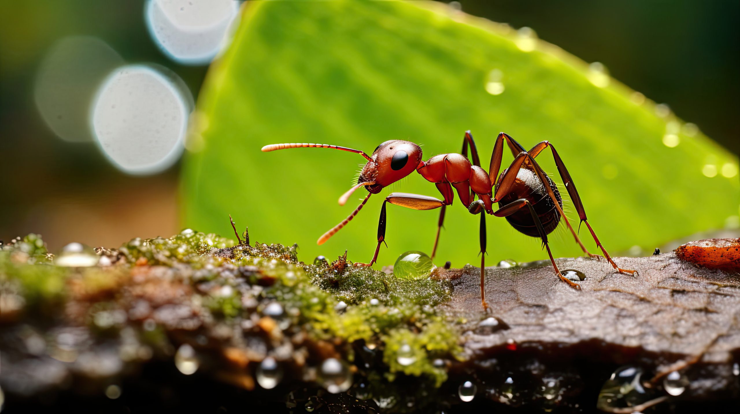 Comparaison : sommeil des fourmis et autres insectes sociaux