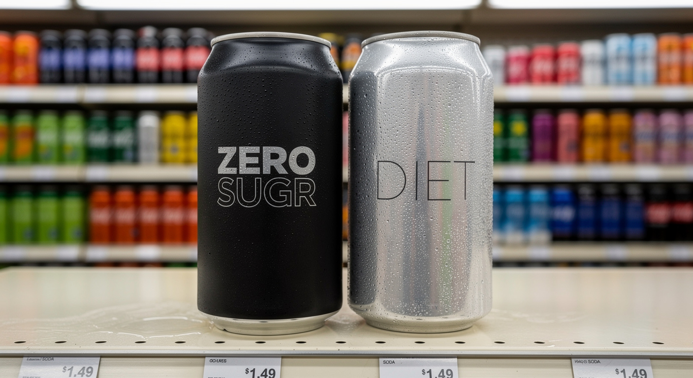 Soda zéro sucre vs soda light : lequel est meilleur pour votre glycémie ?