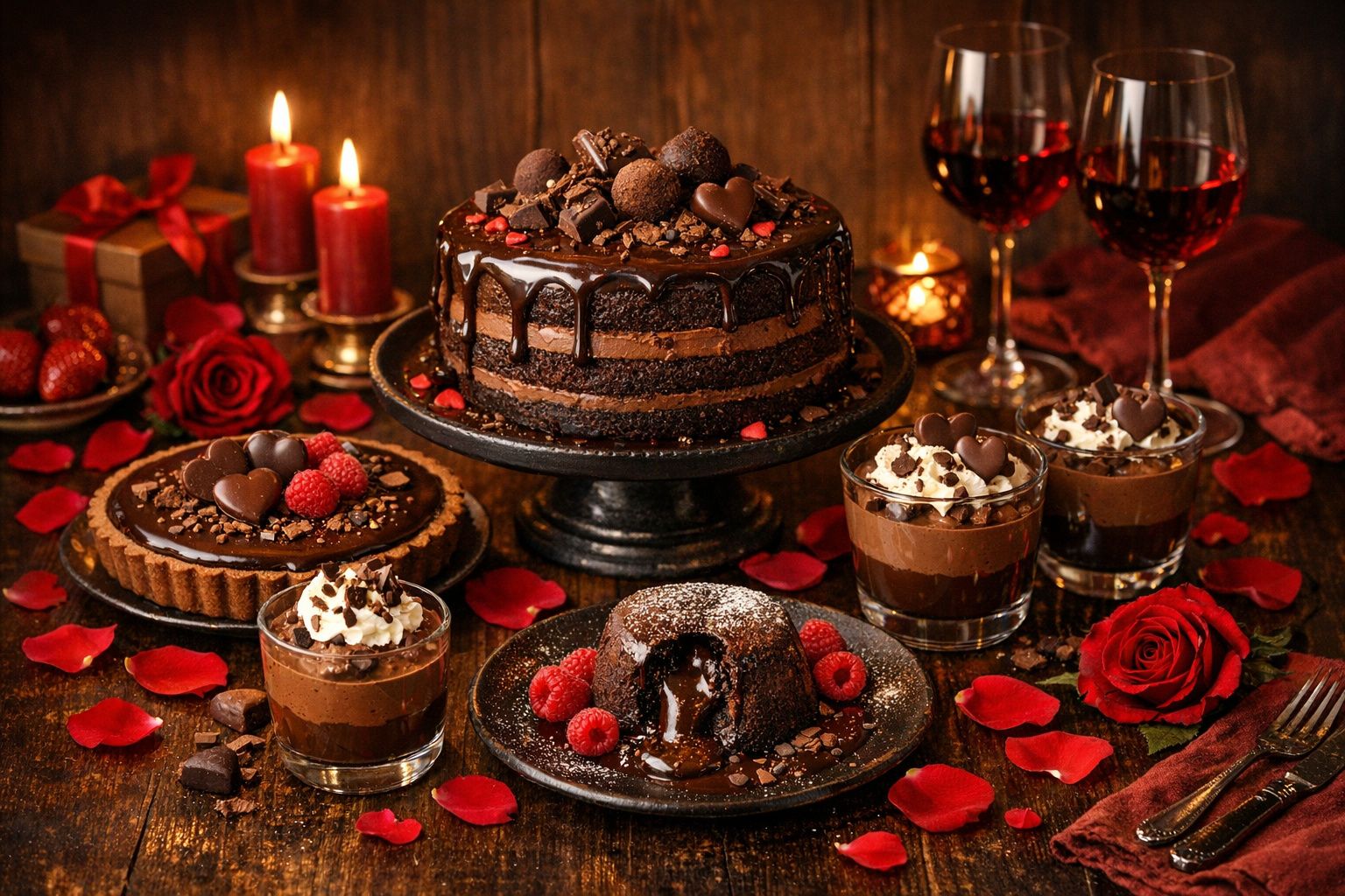 Saint-Valentin : 8 desserts chocolatés incontournables à préparer même au dernier moment