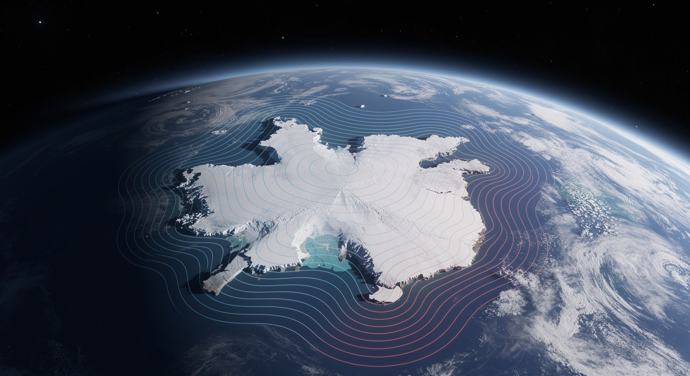 Antarctique : l'origine de l'anomalie gravitationnelle la plus puissante sur Terre révélée