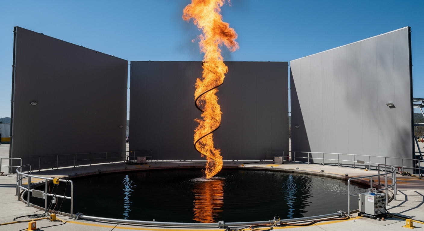 Des tornades de feu pour nettoyer les océans : la méthode qui change tout