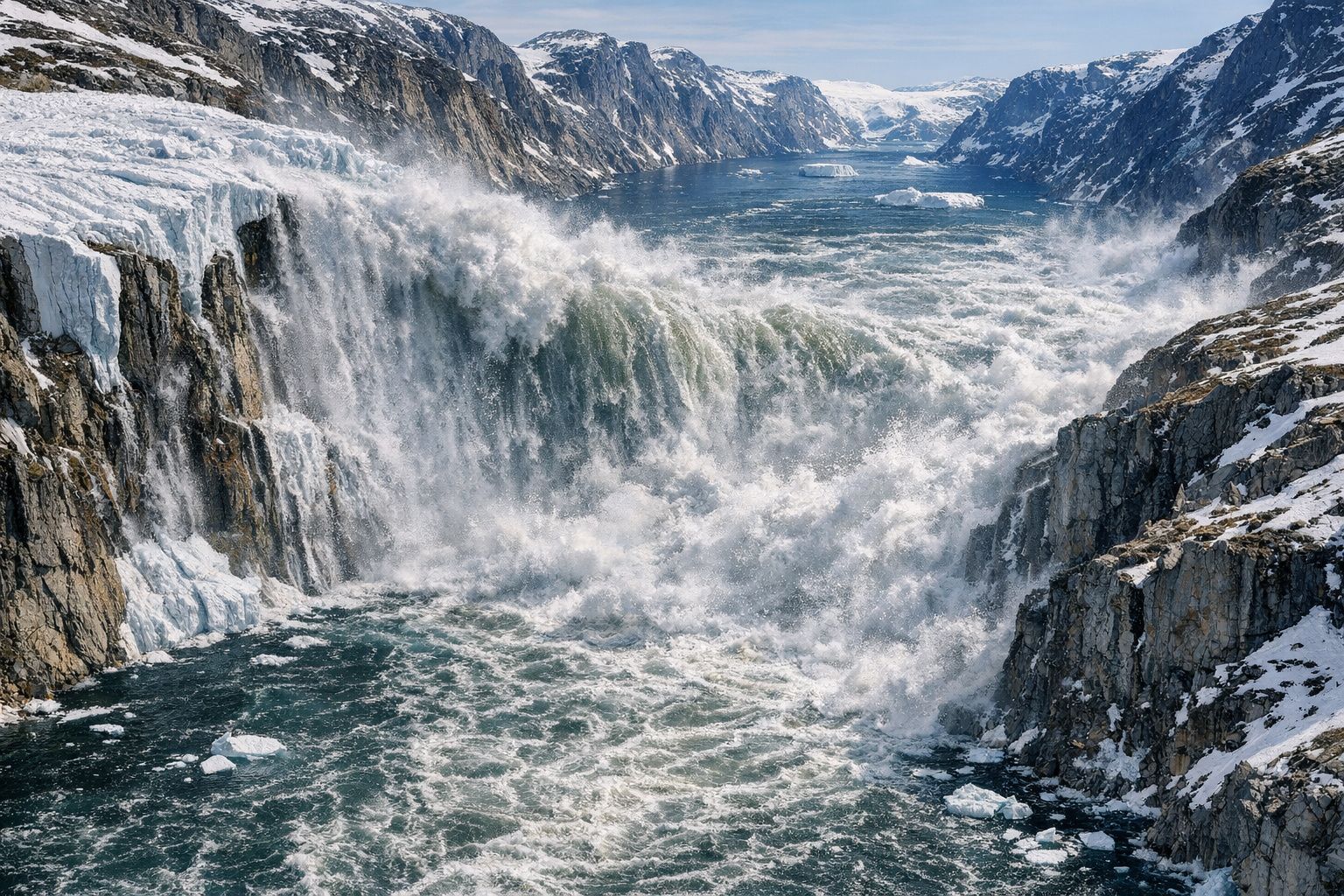 Un méga-tsunami de 200m déclenche une énigme sismique planétaire