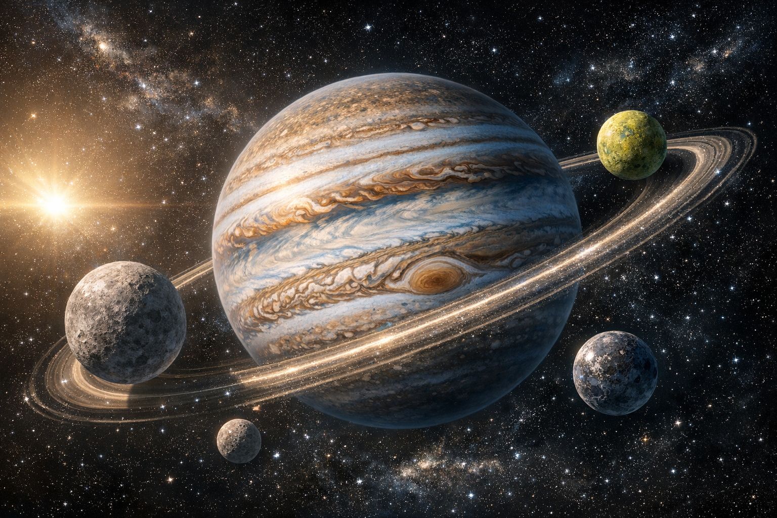 Les lunes glacées de Jupiter pourraient être nées avec les ingrédients nécessaires à la vie