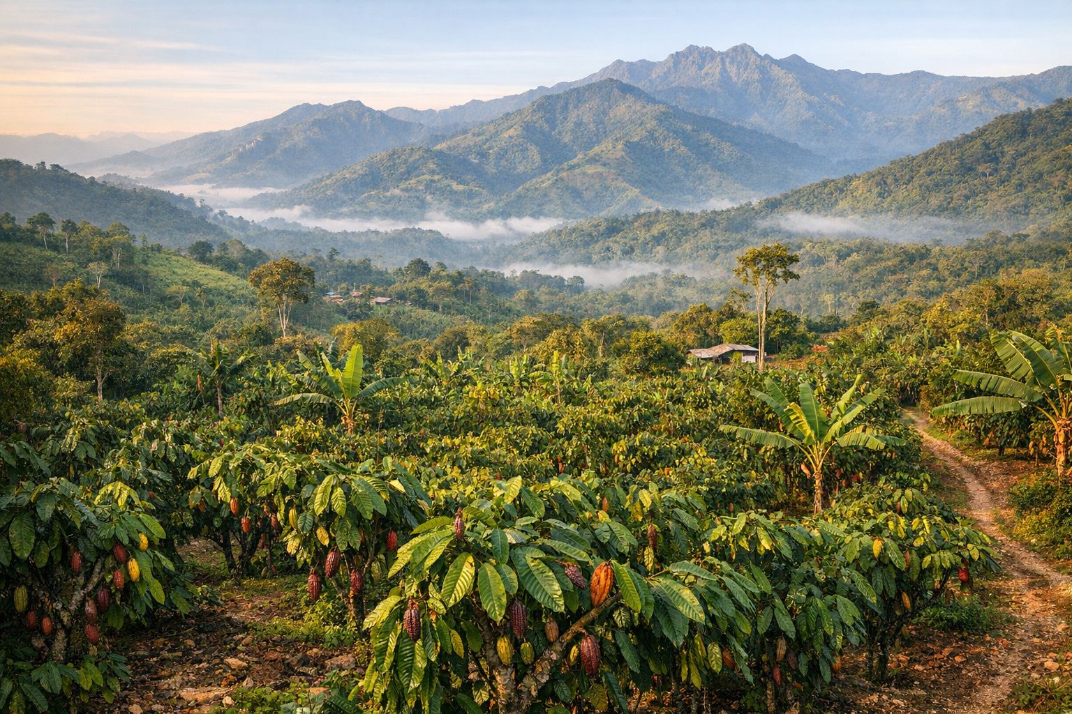 Climat : le cacao colombien contraint de prendre de l'altitude
