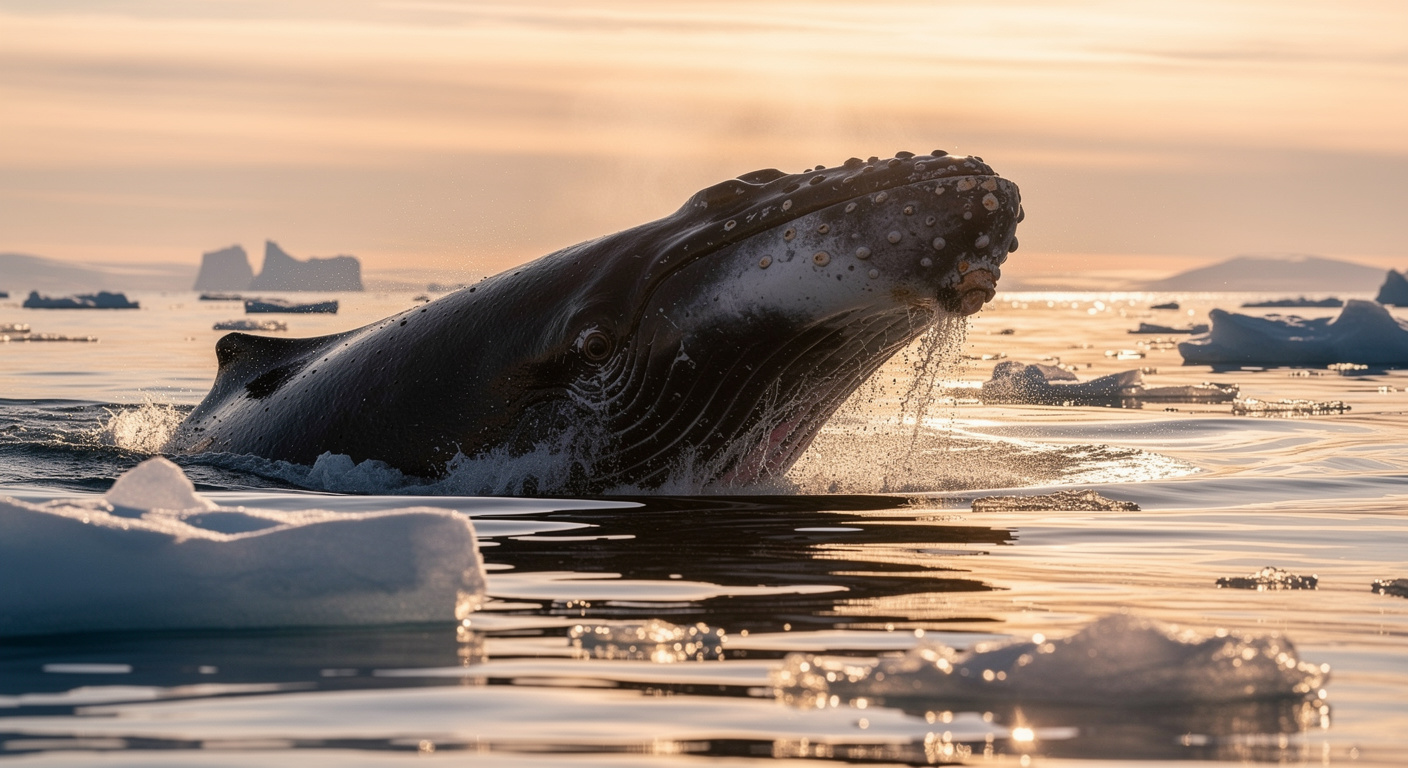La cicatrice génétique que l'Homme a laissée aux baleines de l'Arctique