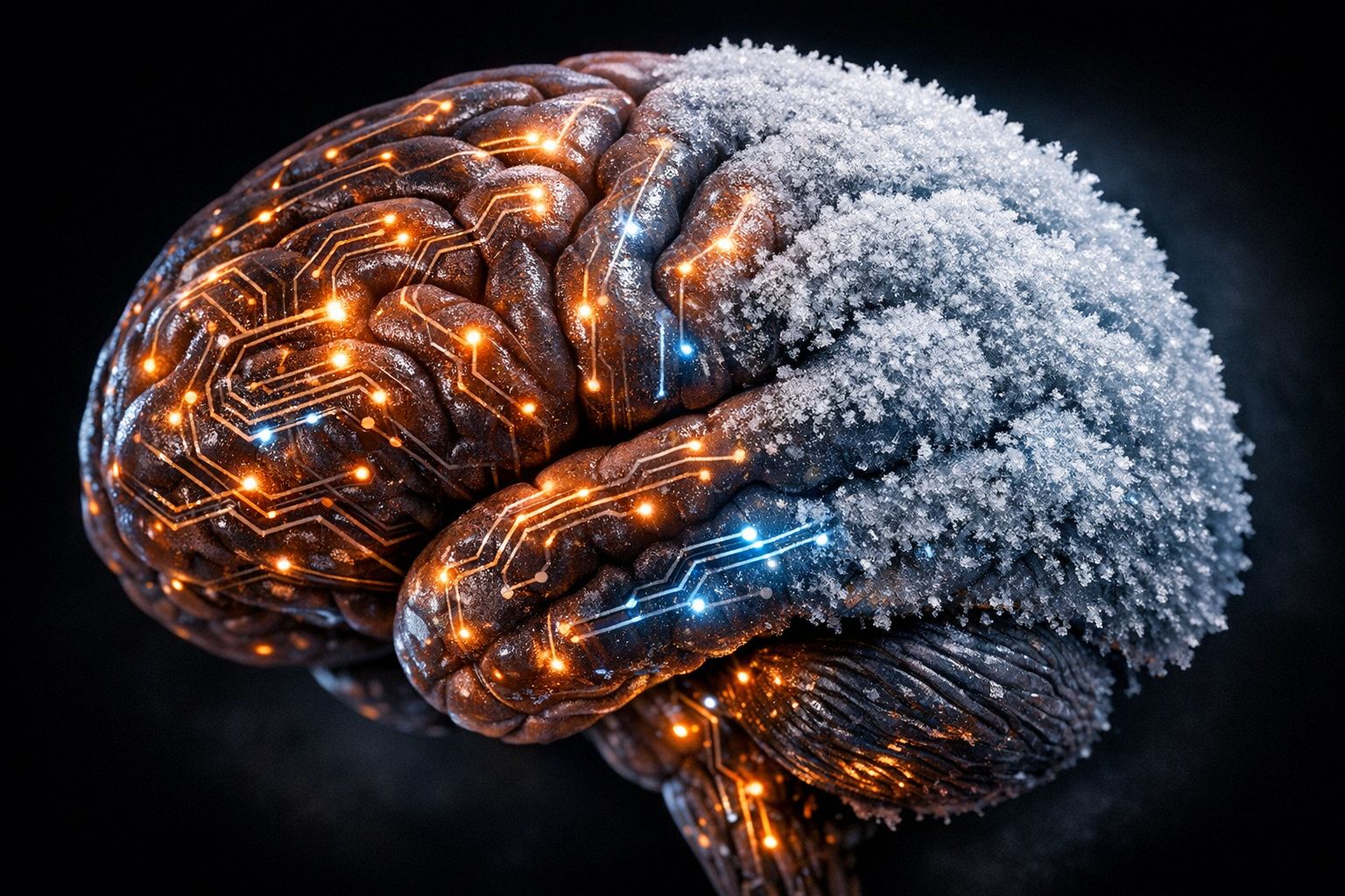 Cerveau congelé : cette étude qui ranime un vieux rêve de la science-fiction