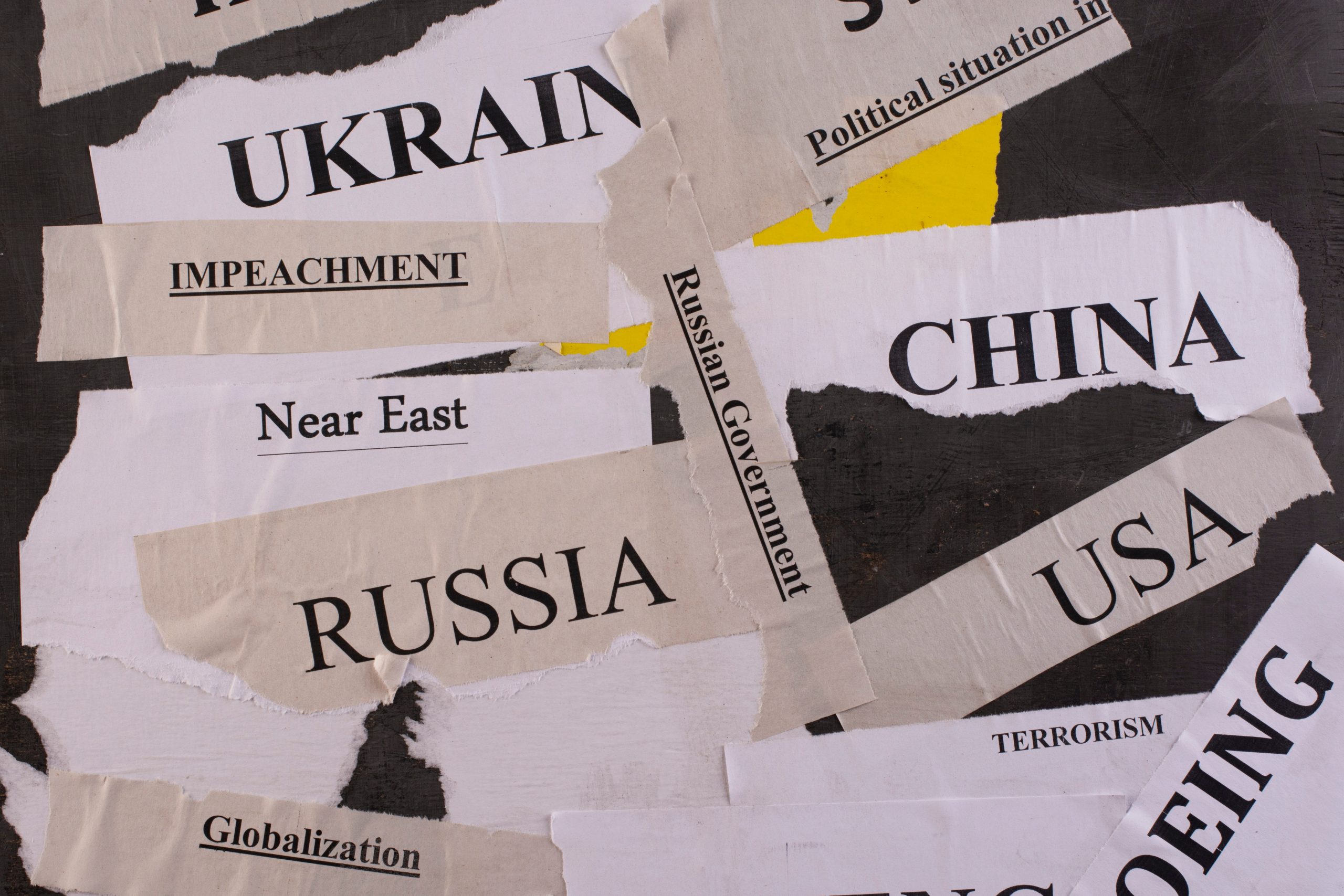 Les positions de l'Occident : unité de façade, fissures en profondeur