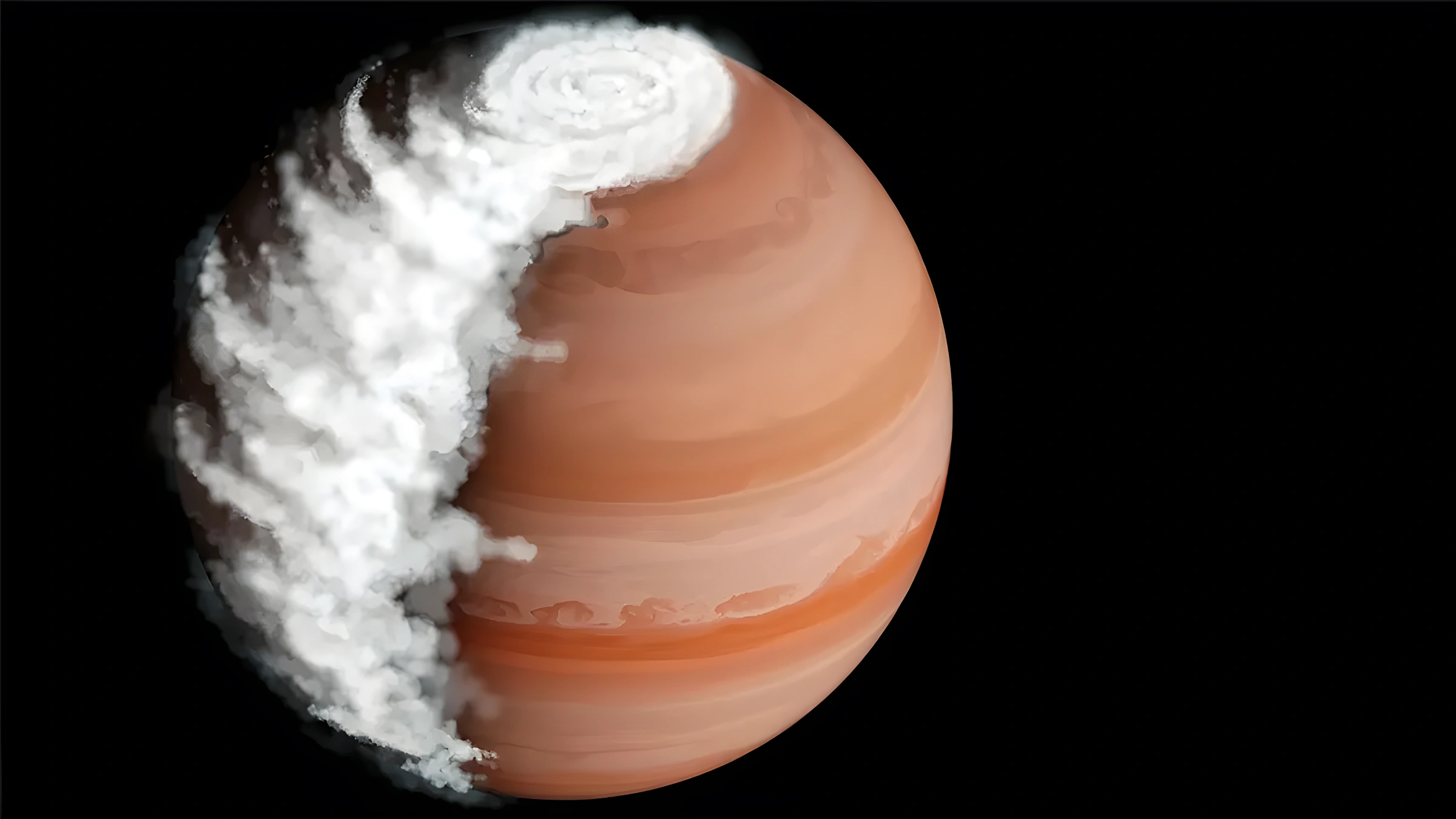 L'exoplanète WASP-94A b : un monde extrême où des nuages de roche se forment le matin et disparaissent la nuit