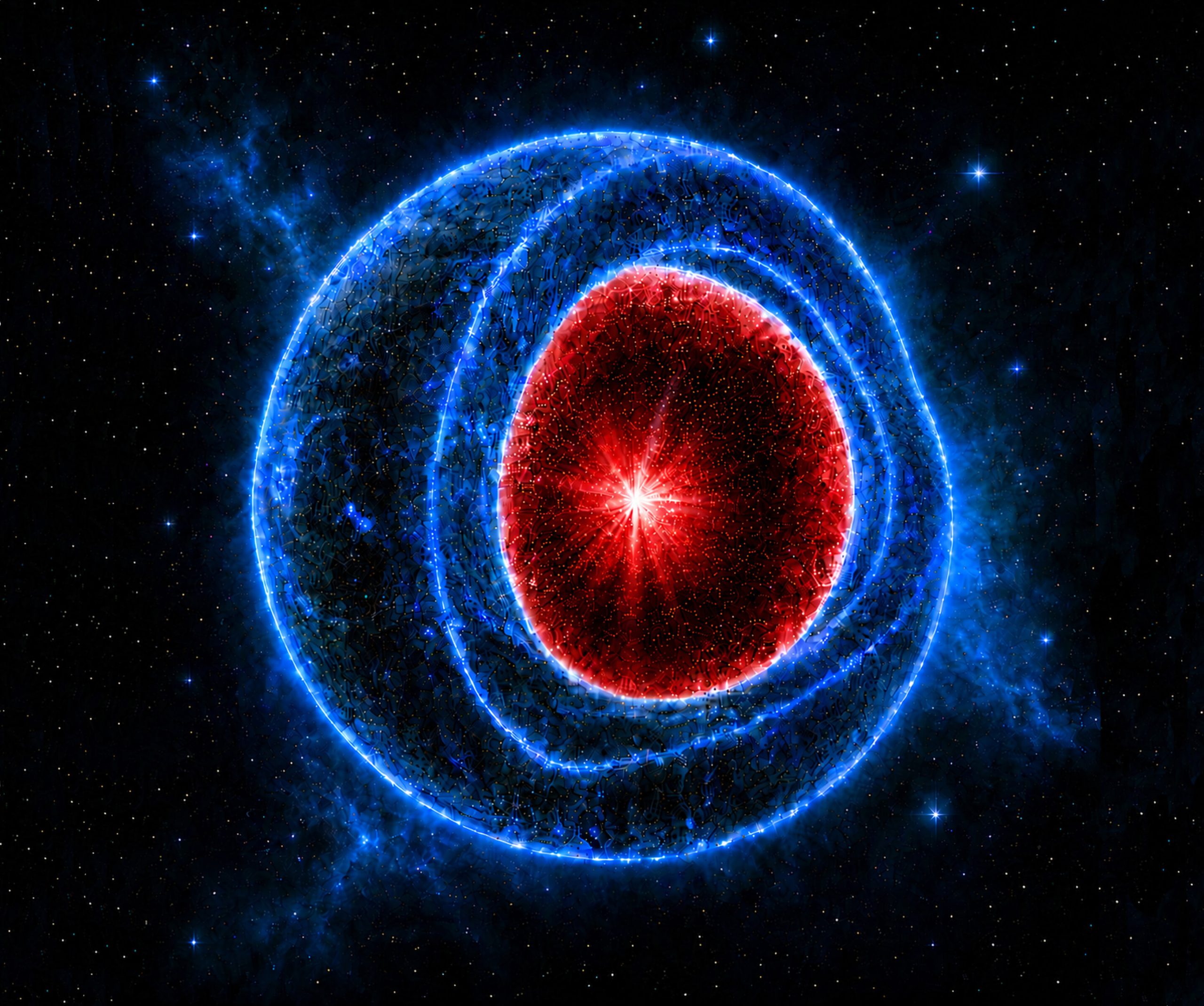 Des étoiles en effondrement pourraient engendrer des mini-univers et ouvrir une nouvelle voie vers les gravastars
