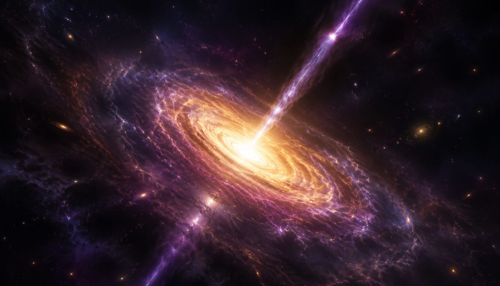 Un quasar scintillant révèle l'existence d'un trou noir mature aux origines de l'univers