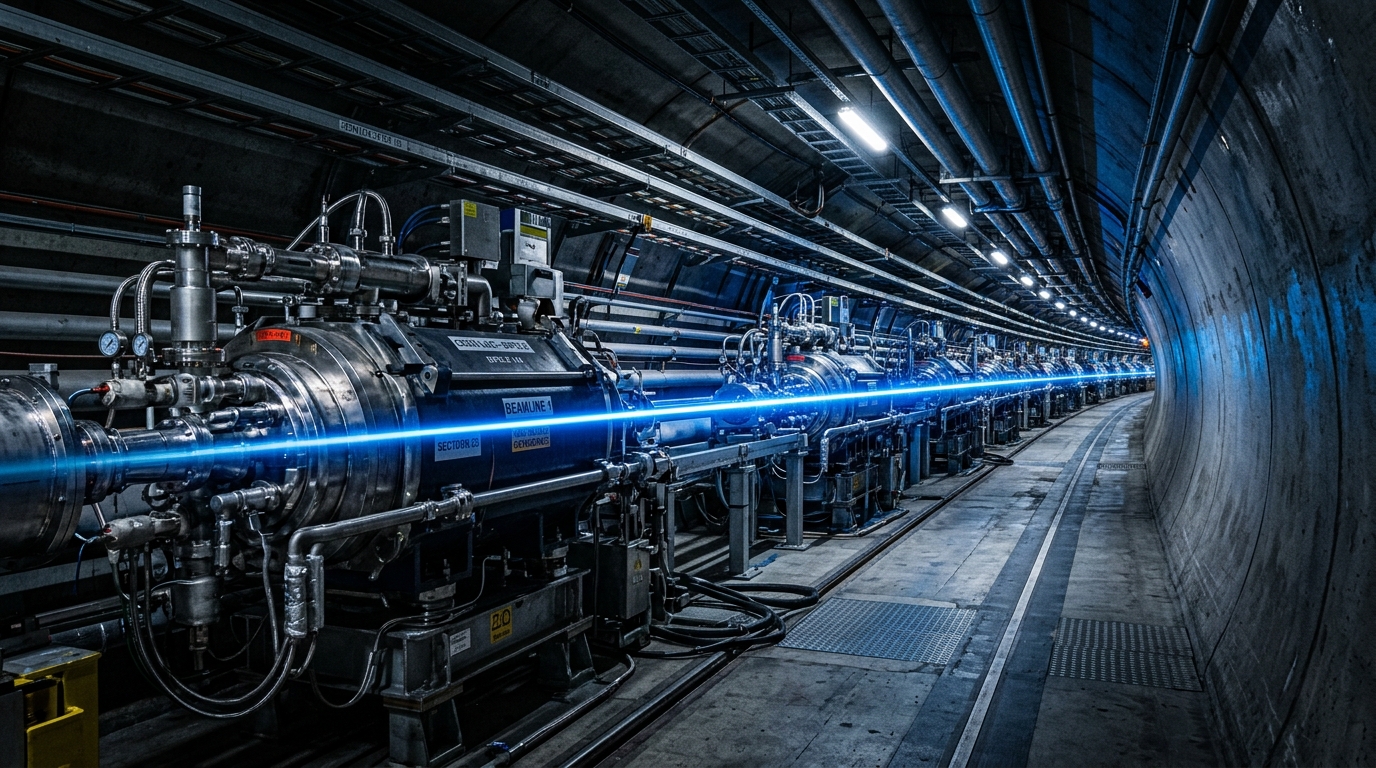 Le plus puissant accélérateur de particules au monde s'arrête quatre ans pour traquer la matière noire