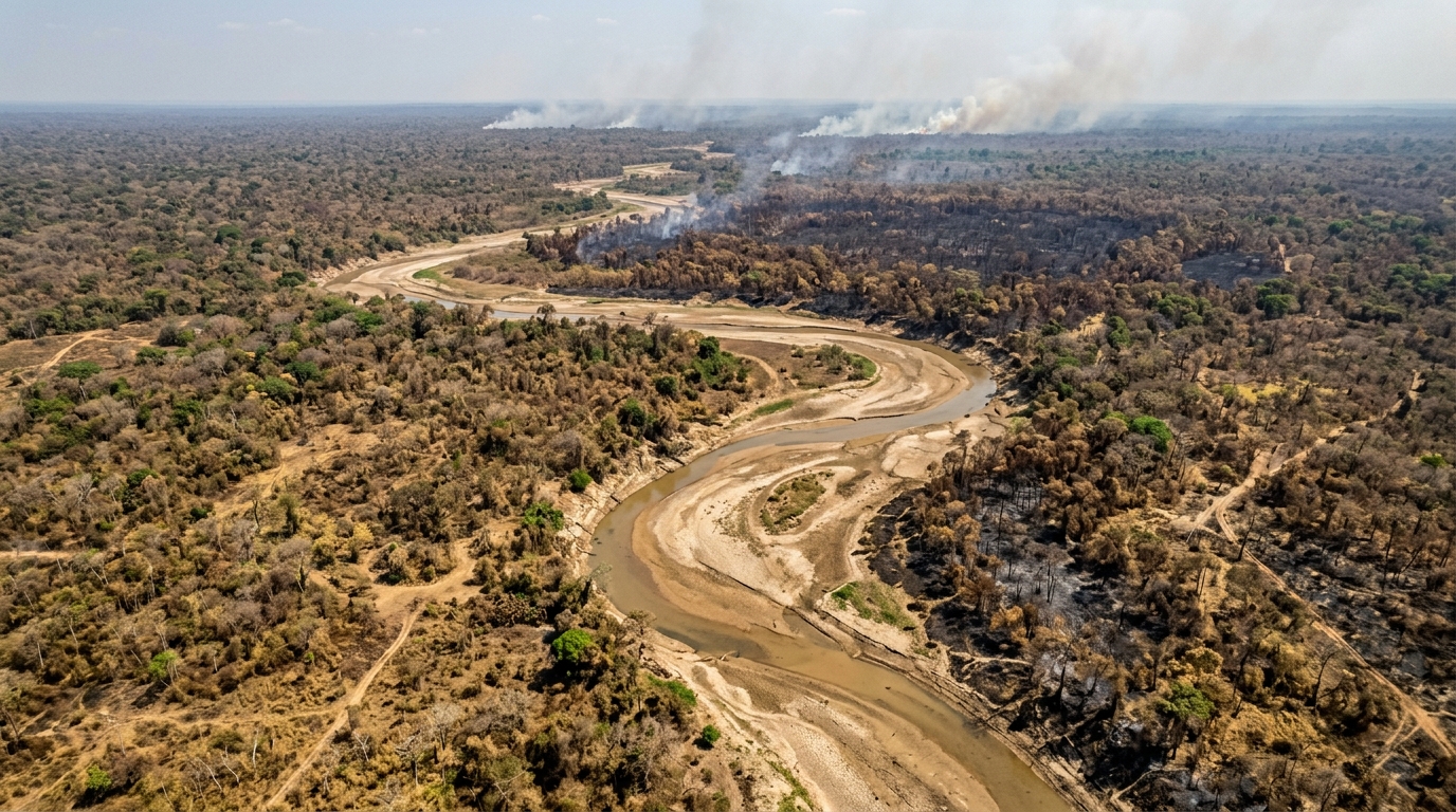 Comment la sécheresse historique de l'Amazonie bouleverse la chimie de notre atmosphère