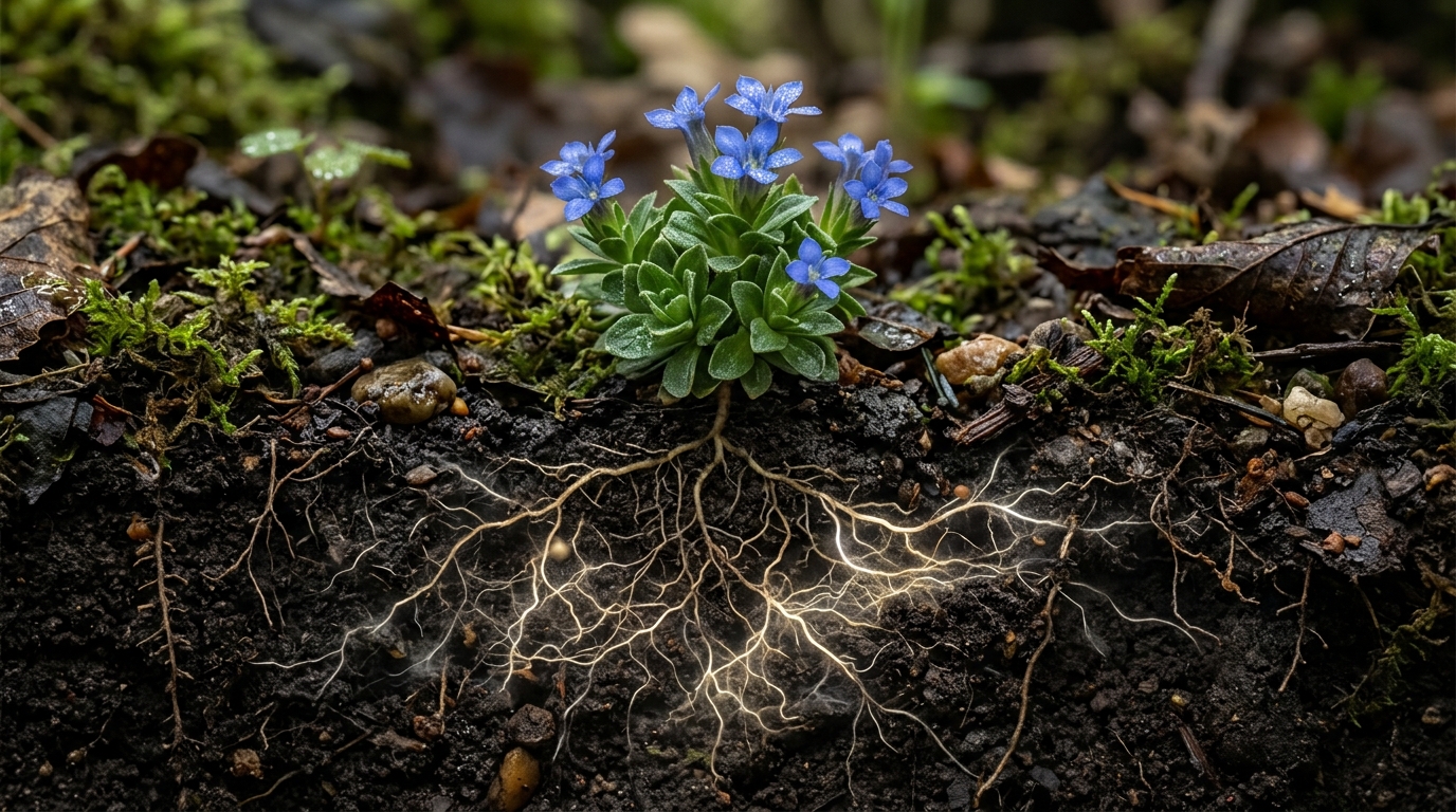 Une plante révèle le secret des réseaux d'énergie souterrains partagés entre végétaux