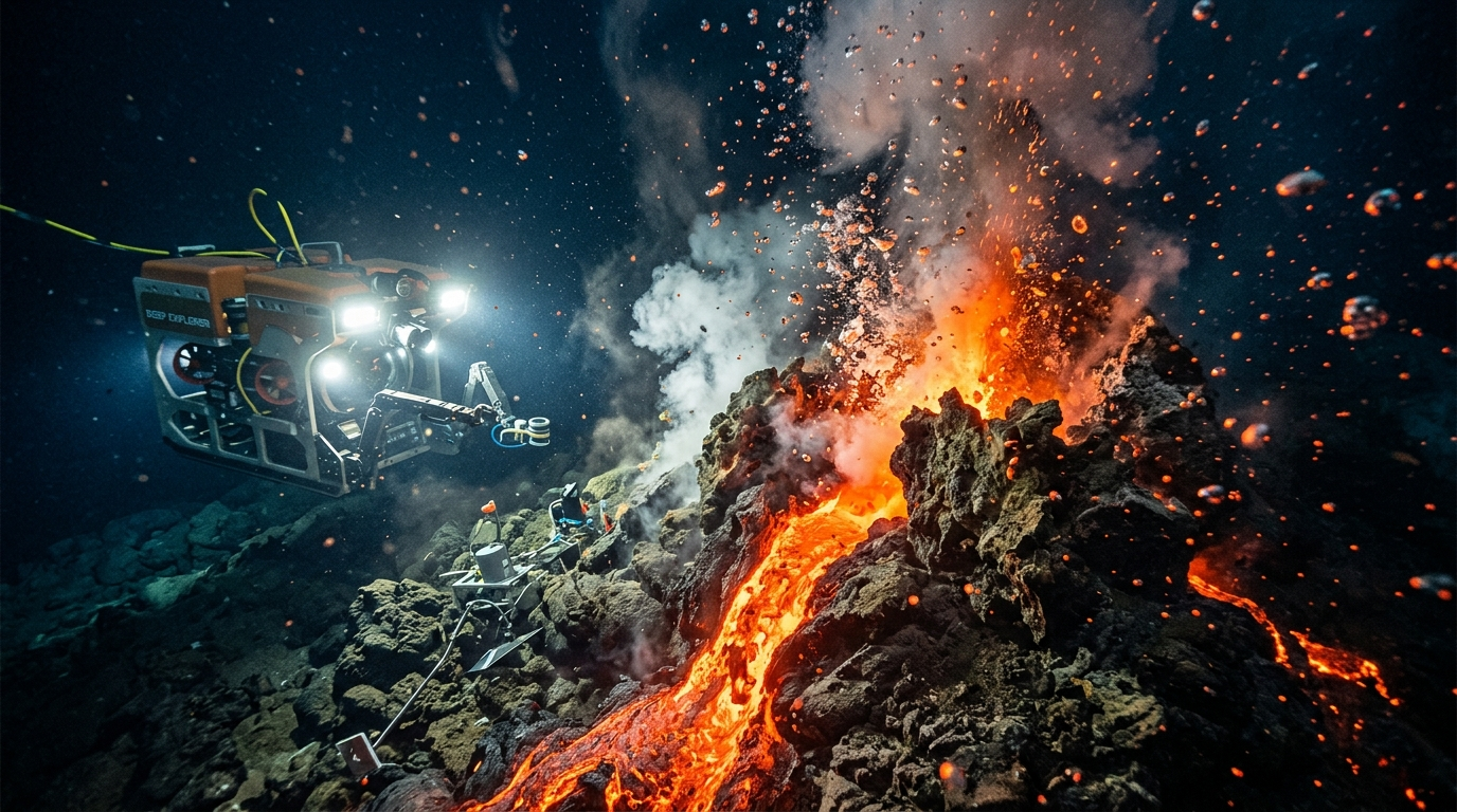 Un volcan sous-marin près de Mayotte aurait rejeté du magma vieux de 4,5 milliards d'années