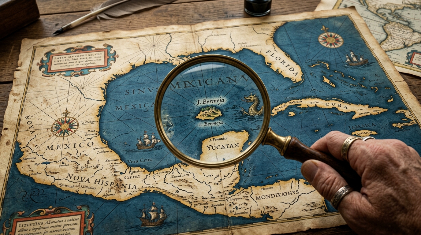 Une carte du XVIᵉ siècle montre une île valant 22 milliards de dollars… qui n’a peut-être jamais existé
