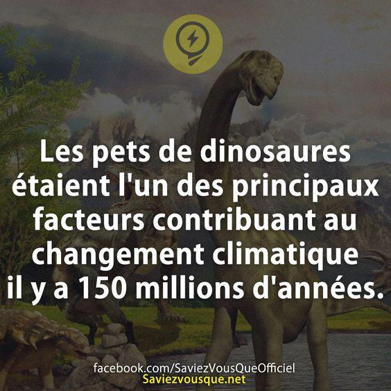Les pets de dinosaures étaient l’un des principaux facteurs contribuant au changement climatique il y a 150 millions d’années.